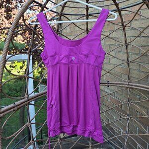Lululemon Pleated Camisole sz 4